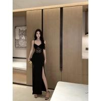 ราคา ชุดราตรียาวสีดำเซ็กซี่ ระดับไฮเอนด์ สำหรับงานปาร์ตี้หรือโอกาสพิเศษ (46951484126)