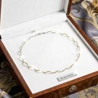 ราคา สร้อยคอโค้กคลื่น Xuping ดั้งเดิม/สร้อยคอลวดแข็ง Xuping ดั้งเดิมผสมสี (41278932370)