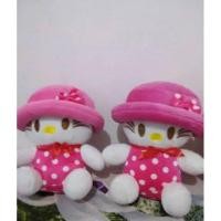 ราคา หมวกลายจุด Hello kitty (55106771567)