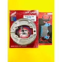 ราคา ผ้าเบรค click 110i,click125i,scoopy i mc หน้าดิสก์ mc+หลังดั้ม ผ้าเบรค scoopy i ผ้าเบรค click125 ผ้าเบรคclicki (24210839118)