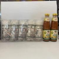 ราคา ชุดเซท น้ำจิ้มสุกี้กวางตุ้ง พันท้าย 330กรัม 2ขวด + วุ้นเส้นตราต้นถั่ว 80 กรัม 5 ห่อ (9603807444)