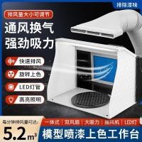 ราคา Model Painting Turntable & Ventilation Booth สำหรับGunpla/โมเดล (42477776431)