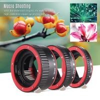 ราคา Andoer แบบพกพา Auto Focus AF Macro Extension Tube อะแดปเตอร์แหวน (13 มม.+21 มม. +31 มม.) สําหรับ Canon EOS EF-S Mount เลนส์สําหรับ Canon 60D 7D 5D II 550D (24039336441)