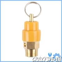 ราคา CRAZYSPE1/4\\3/8\" 1/2\" สําหรับ BSP Air Compressor Safety Relief Valve Pressure Release Regulator (57157025920)