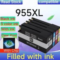 ราคา ใช้งานร่วมกับ hp 955 หมึก HP955XL ตลับหมึกสําหรับ HP 7720/7730/8710/7740/8210/8216/8720/8725/8730/8740 (53054429469)