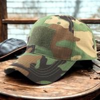 ราคา หมวกแก๊ปทหาร ตีนตุ๊กแก หมวกแก๊ปลายพราง (28851030897)