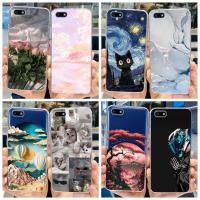 ราคา Huawei Y5 lite (2018) DRA-LX5 กรณีหินอ่อนดอกทิวลิปทาสี TPU ซิลิโคนอ่อนนุ่มเคสโทรศัพท์สําหรับ Huawei Y5 Prime 2018 DRA-LX2 Bumber Shells (26711827660)