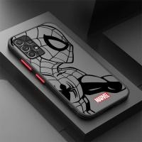 ราคา Marvel Spiderman Cool สําหรับ Samsung Galaxy A32 A33 A42 A52 A12 A13 A14 A16 A22 A53 A72 A73 ฝาครอบ (42716646379)
