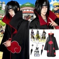 ราคา เสื้อคลุม จากอนิเมะเรื่อง Naruto Akatsuki Sasuke Uchiha Itachi นารูโตะ ชุดคลุมแสงอุษา ชุดคลุมนารูโตะ ชุดคอสเพลย์ ชุดตัวก (48652831801)
