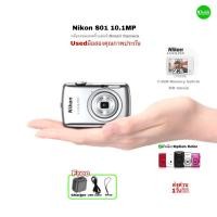 ราคา Nikon COOLPIX S01 10.1MP CCD Very Small Digital Compact Camera กล้องคอมแพค จิ๋วแต่แจ๋วไม่ธรรมดา Used มือสองคุณภาพประกัน (28773137667)
