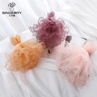 ราคา เจ็ดสีคลื่นสีม่วงดอกไม้เส้นด้ายดอกไม้วัสดุจีบคลื่นสามมิติเร้าใจผ้ากอซช่อดอกไม้บรรจุภัณฑ์ กู (55656576791)