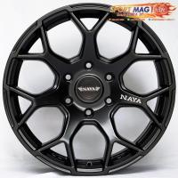 ราคา ล้อแม็กใหม่ NAYA PURLA 6รู139 ET35 ดำด้าน 8-18นิ้ว (ราคา4วง) (27159756423)