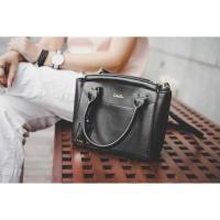 ราคา กระเป๋าสะพายข้างแบรนด์ Labella สีดำ มือ2 (1434016203)