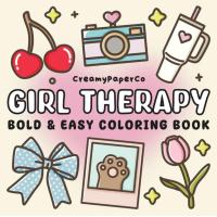ราคา สมุดระบายสี Girl Therapy by CreamyPaperCo (27485945704)