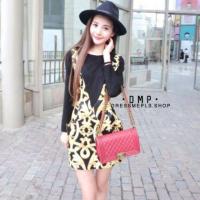 ราคา 2สีส่งฟรีมินิเดรสทรงสวยจ้า (10508416)