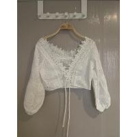 ราคา เสื้อลูกไม้ใส่คลุมชุดว่ายน้ำ (22627650315)