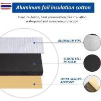 ราคา 200ซม x 50 ซม x 10 ซม รถ Sound Deadening แผ่นกันความร้อนฉนวนกันความร้อนรถเสียงรกวนแผ่นโฟมฉนวนกันเสียงผ้าฝ้ายกันน้ำและกัน (46750769683)