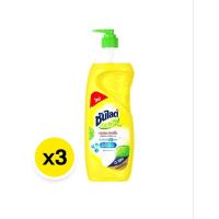 ราคา ซันไลต์ เลมอนเทอร์โบ น้ำยาล้างจานแบบขวดปั๊ม 750มล.X3ขวด (49252963043)