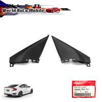 ราคา หูช้าง ซ้าย+ขวา ฝาทึบ ฝาปิดด้านในกระจกมองข้าง สีดำ 2ชิ้น แท้ Honda Civic FK FC Sedan Hatchback ปี2017 - 2019 (7681276336)