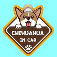 ราคา ป้ายติดรถยนต์ DIC17 จุ๊บติดกระจก ติดรถ Chihuahua ป้ายติดกระจก ป้าย สติ๊กเกอร์ (4312862831)