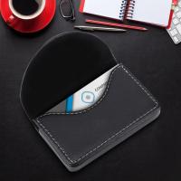 ราคา Granty Jeffergarden Portable Lightweight Leather Business Money Clip Name Card Holder Case Wallet Credit Case (สีดํา) (41928708935)