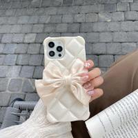 ราคา ยอดนิยมIns 3D off-white bowknot Softเคสโทรศัพท์สําหรับIphone 17 16 15promax 14 PRO 14PROMAX 14 PLUS 14 13 PRO MAX 12 PRO MAX 11 (23181473829)