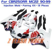ราคา For Honda CBR250RR CBR 250RR CBR250 RR MC22 1990 1991 - 1999 Cowl Set Body Full Fairing Kit Bodywor (52455018243)