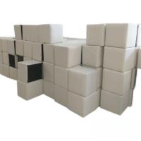 ราคา Van Exhibition Soft Stool Pier Wedding Long Strip Outdoor White Event Show Toast Square Stool โซฟานิทรรศการ Single LEPN (58004167618)