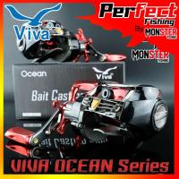 ราคา รอกหยดน้ำวีว่า VIVA OCEAN BLACK RED (มีทั้งหมุนซ้ายและหมุนขวา) (20352979687)