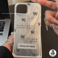 ราคา โบว์สีดำ เคสไอโฟน11 เคส Feather Laser Case For iPhone 11 12 13 14 15 16 Pro Max X XR XS MAX 7P 14 8 Plus SE เคสไอโฟนสวยๆ (26878480264)