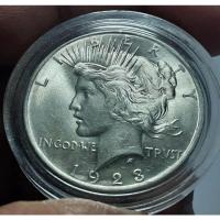 ราคา เหรียญเงิน​ ​1​ ดอลลาร์​ ​ค.ศ.1923/ 1​ dollar A.D.1923 (17688230151)