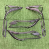 ราคา ครอบไฟหน้า ครอบไฟท้าย Pajero sport 2015 2016 2017 2018 สีดำด้าน A (15756681067)