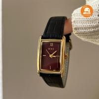 ราคา (พร้อมส่ง ) IEKE Dress Watch นาฬิกาผู้หญิง นาฬิกาผู้ชาย คลาสสิกทรงเหลี่ยม หน้าปัดเหลี่ยมขนาด 21 มม (56403574399)