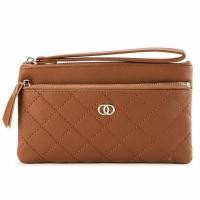 ราคา HUER Oyesa Zipper Wallet 9446-135Camel (44355776286)