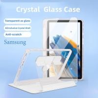 ราคา Crystal Glass case Samsung Galaxy Tab S9FE 6/128 Wifi Samsung Tab A9 sim Tab A9+ Sim Samsung Galaxy Tab S9 FE Wifi case. (26255721580)