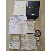 ราคา 0CASIO นาฬิกาข้อมือผู้ชาย EDIFICE รุ่น EFV-620D-1A4VUDF วัสดุสเตนเลสสตีล สีดำ(มือ2) (29789681001)