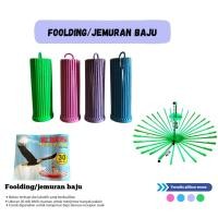 ราคา GANTUNGAN ไม้แขวนเสื้อพับ EMS ไม้แขวนเสื้อ 30 แท่ง / ORIGINAL Folding EMS / ไม้แขวนเสื้อเด็ก (58055777615)