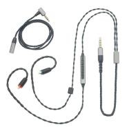 ราคา สายอัพเกรดหูฟังมีไมค์แบบสั้นขั้ว MMCX พร้อมสายต่อ Short Copper MMCX+Mic Cable (17701137164)