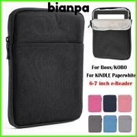 ราคา Bianpa 6-7 นิ้ว e-Reader Sleeve, 12th Generation ทนต่อการสึกหรอ SA568B กระเป๋าเก็บของ, กันกระแทกแบบพกพาป้องกันรอยขีดข่วน C2V2L3 กระเป๋าถือสําหรับ Kobo/Boox/Kindle Paperwhite 2024 (26270810820)