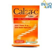 ราคา หมดอายุ 8/24 CalZa C Tablet แคลซ่า ซี แคลเซียม แอล- ทรีโอเนต 850 mg. + ซี ชนิดเม็ด 60 เม็ด [inno4life] (14509632959)