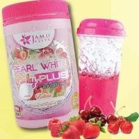 ราคา คอลลาเจนจามู Jamu jelita Pearl White Pinky Plus แถมแก้ว1ใบ จามู คอลลาเจน (14272638311)