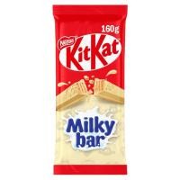 ราคา east Kitkat milky bars 160g. คิทแคท มิลค์กี้บาร์ ช็อกโกแฃตนม เวเฟอร์ (29683540994)