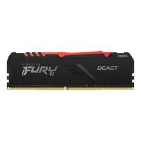 ราคา RAM DDR4(2666) 16GB KINGSTON FURY BEAST RGB (KF426C16BB1A/16) แรมคอมพิวเตอร์ PC ประกัน LT. (14816941120)