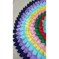 ราคา พรมเช็ดเท้าจากเศษผ้าลูกไม้ (24545447185)