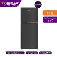 ราคา BEKO ตู้เย็น 2 ประตู 12 คิว (สีดำ) รุ่น RDNT371I50K (29134207444)