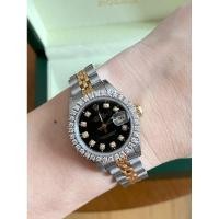 ราคา Rolex Datejust Lady เลดี้หน้าดำหลักเพชร (23529580031)