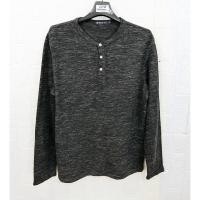 ราคา HANG TEN แท้ อก44 เสื้อยืดแขนยาวสีเทาลายหิน (18970184221)