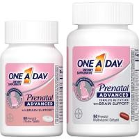 ราคา สำหรับคุณแม่ตั้งครรภ์ One A Day Womens Prenatal Advanced Complete Multivitamin 30+30 และ 60+60 count (22171841394)