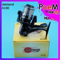 ราคา รอกสปินนิ่ง Diamond A100 (มี 5 สี Black,Blue,Orage,Silver,Red) (14402955922)