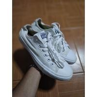 ราคา Converse All Star สีขาวล้วน ไซร้ 39.5/25 มือสองของแท้ (47206759014)